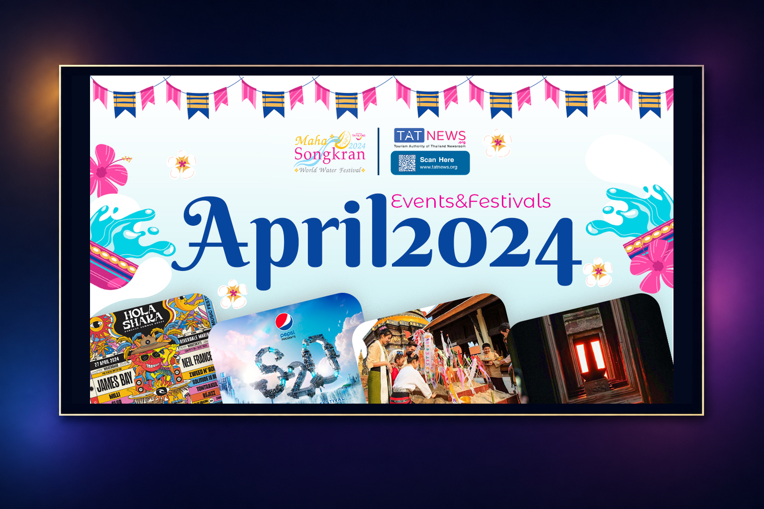 Maha Songkran World Water Festival 2024